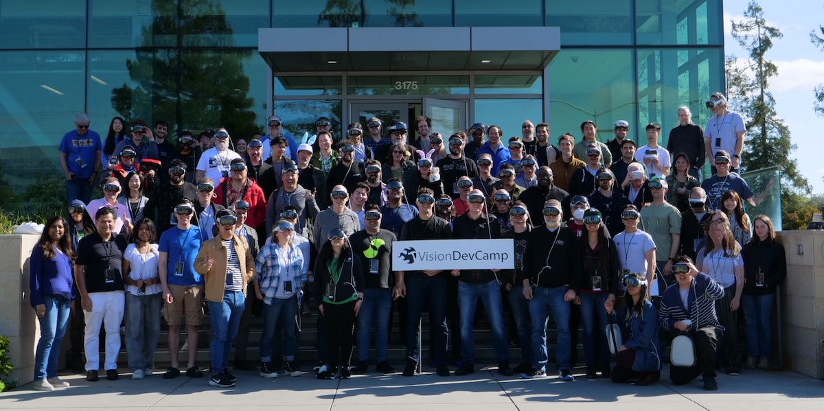 サンノゼで開かれたVisionProハッカソンに参加しました！