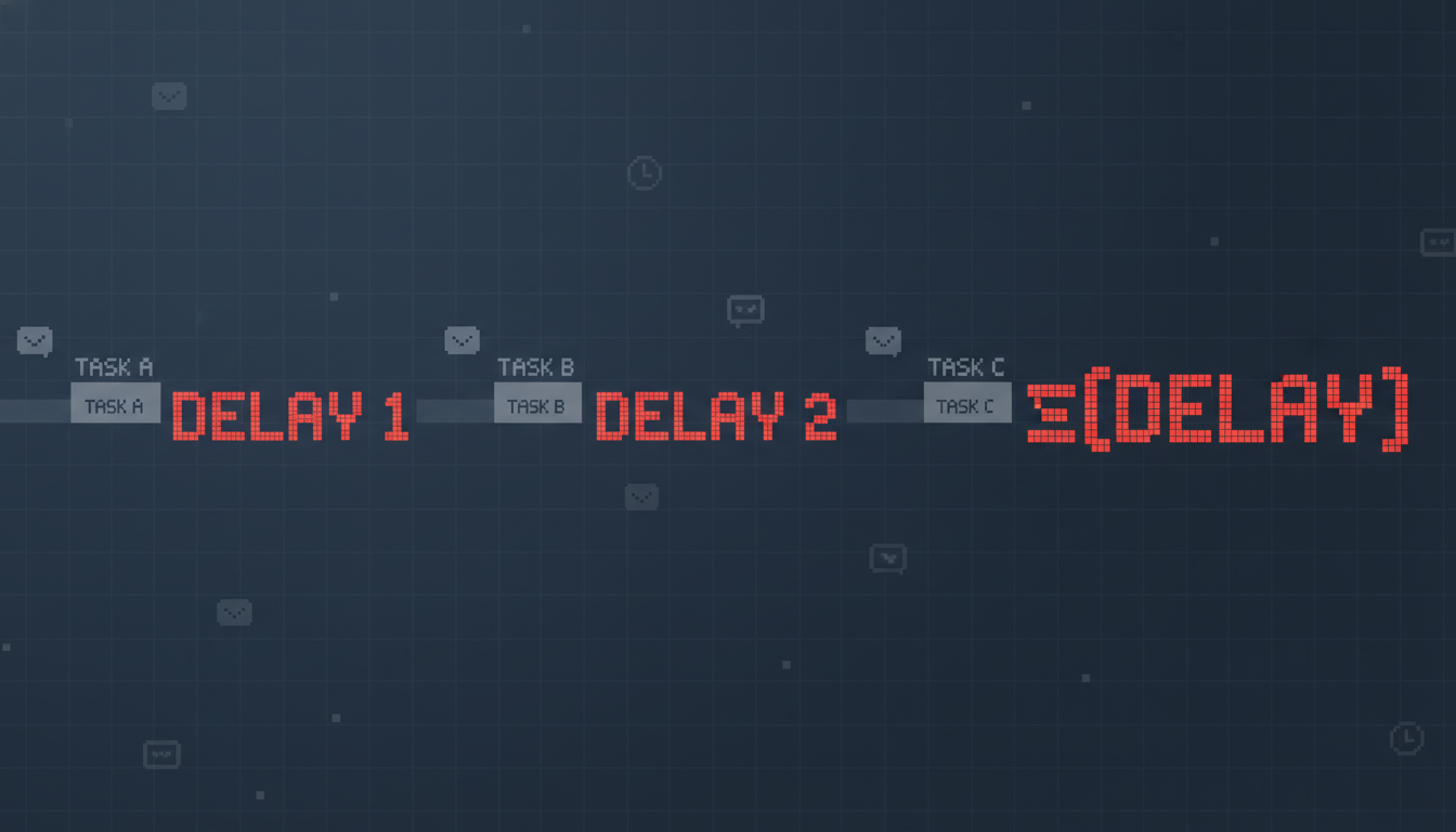 非同期コミュニケーションの本質的なコスト:「Σ(delay)」の正体を理解する
