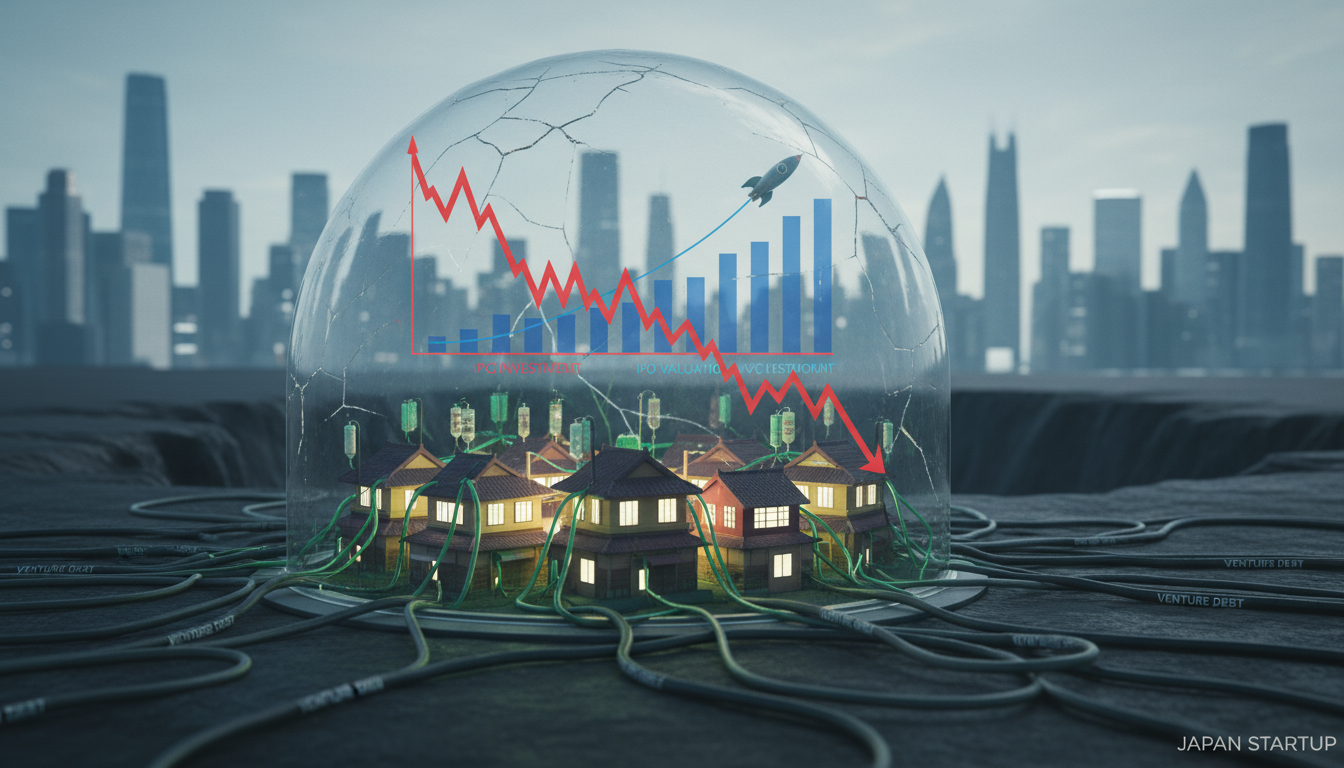 日本のスタートアップを静かに蝕む “ベンチャーデット依存” の構造